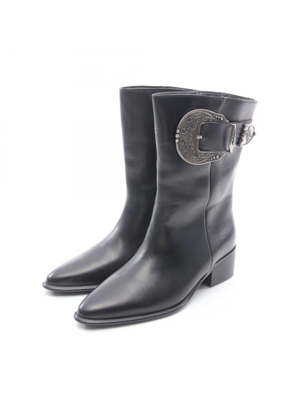 Loewe Boots Anagram Leather